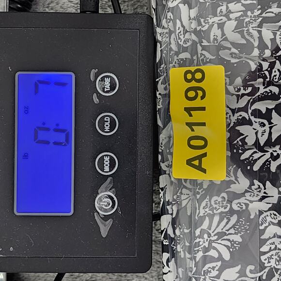 Foreign Exchange Skirt Women S Black White Floral Pull On Button Front Slit Maxi - Picture 9 of 9